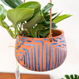 Descent Terra Cotta Hanging Planter Lg