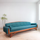 Mid Century Gondola Sofa by Kroehler
