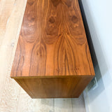 Mid Century Walnut 9 Drawer Low Dresser