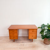 Paul McCobb Desk w/ Finished Back