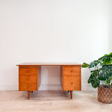 Paul McCobb Desk w/ Finished Back