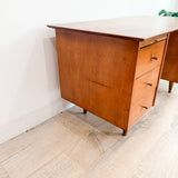 Paul McCobb Desk w/ Finished Back