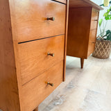 Paul McCobb Desk w/ Finished Back
