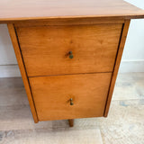 Paul McCobb Desk w/ Finished Back