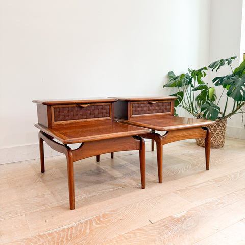 Pair of Lane Perception Side Tables