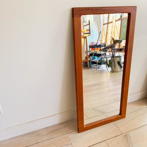 Danish Teak Mirror (B)