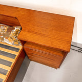 King Size Teak Platform Bed by Torring