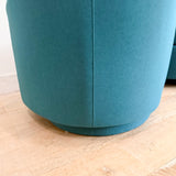 Pair of Carson's Swivel Rockers - New Upholstery