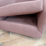 Pair of Vintage Swivel Chairs - New Pink Upholstery