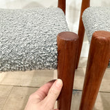 Set of 6 Moller Dining Chairs - New Upholstery