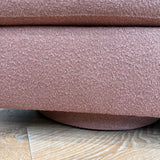 Pair of Vintage Swivel Chairs - New Pink Upholstery
