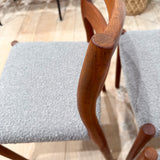 Set of 6 Moller Dining Chairs - New Upholstery