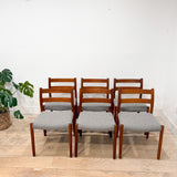 Set of 6 Moller Dining Chairs - New Upholstery