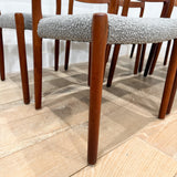 Set of 6 Moller Dining Chairs - New Upholstery