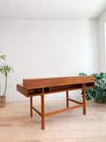 Danish Teak Peter Lovig Flip Top Desk
