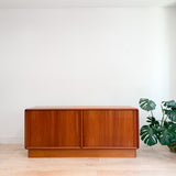 Danish Teak Credenza by Kibaek