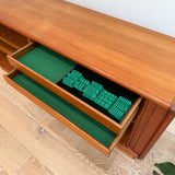 Danish Teak Credenza by Kibaek