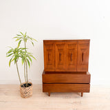 American of Martinsville Highboy Dresser