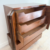 American of Martinsville Highboy Dresser
