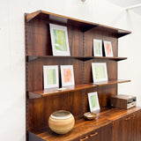 1960’s Danish Rosewood Wall Unit by Kai Kristiansen