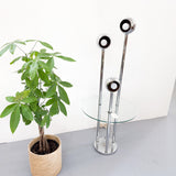 Chrome Eyeball Floor Lamp