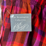 80s Cotton Plaid Shorts Deadstock