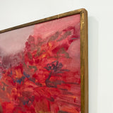 Vintage Abstract Floral Painting