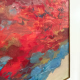 Vintage Abstract Floral Painting