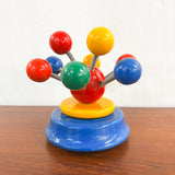 Vintage Kouvalias Rotating Musical Wooden Toy
