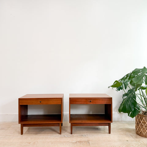 Pair of Kipp Stewart for Calvin Nightstands