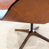 Pair of Plycraft Chairs - New Leather Upholstery