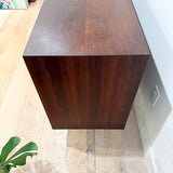 Mid Century Walnut Tambour Door Sideboard