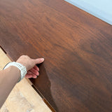 Mid Century Walnut Tambour Door Sideboard