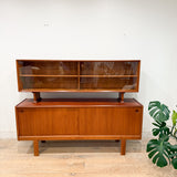 Mid Century Danish Teak Hutch