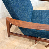 Dux Teak Recliner - New Upholstery