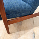 Dux Teak Recliner - New Upholstery