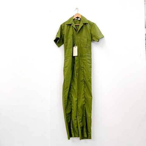 70s Green Sears Jumpsuit