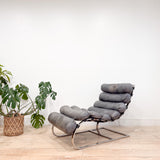 Vintage Corona Leather Lounge Chair