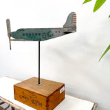 Mid Century Folk Art Airplane