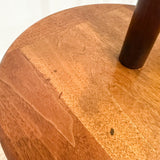 Solid Walnut Mid Century Table Lamp