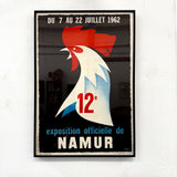 Authentic 1962 Namur Exposition Herve Morvan