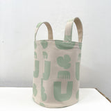 Chomp Small Storage Bucket - Mint Green