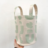 Chomp Small Storage Bucket - Mint Green