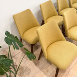 Set of 8 Adrian Pearsall Dining Chairs - New Upholstery