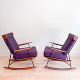 Wrought Iron Rocker - New Upholstery
