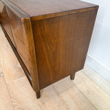 Mid Century Diamond Front Dresser