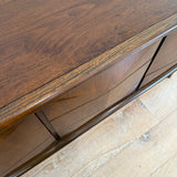 Mid Century Diamond Front Dresser