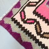 Pink Kilim 4’9x9’