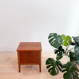 Mid Century Walnut Nightstand