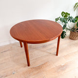 Rasmus Teak Dining Table w/ 2 Leaves